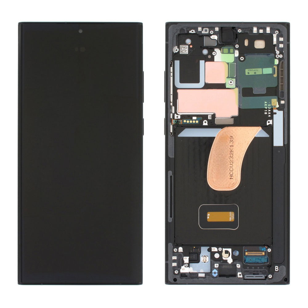 Samsung Galaxy S23 Ultra 5G S918B OLED Screen Replacement Digitizer GH82-30465E (Gold)-Graphite Samsung Galaxy S23 Ultra 5G S918B OLED Screen Replacement Digitizer GH82-30465E (Gold)-Graphite